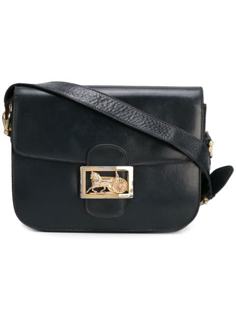 Céline Vintage Carriage Buckle Shoulder Bag - Farfetch