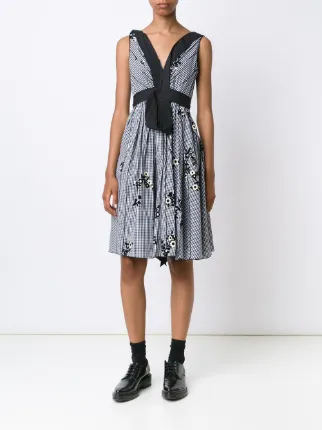 Marc Jacobs Fl Gingham Dress Farfetch Marc Jacobs Fl Gingham Dress