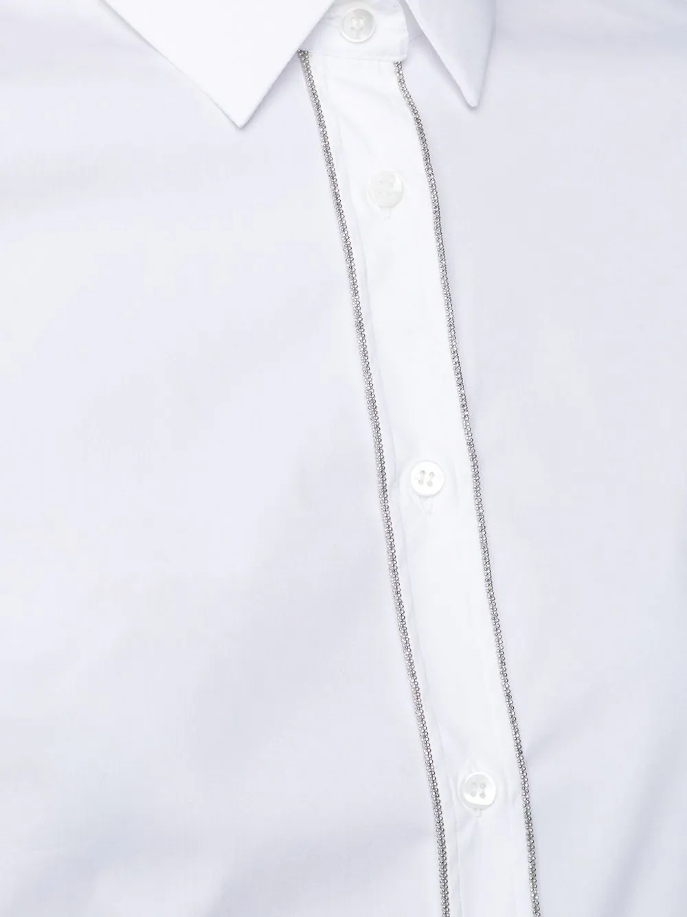 Brunello Cucinelli curved hem shirt Wit