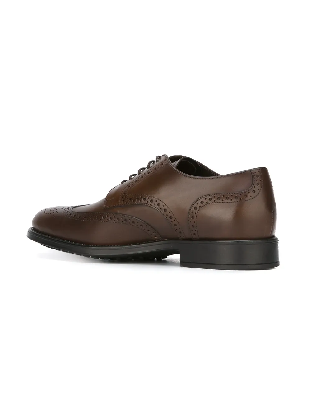 Tod's Classic Brogues In Brown
