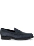 Tod's classic loafers - Blue