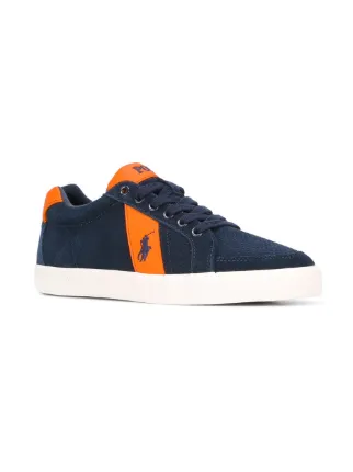 Polo Le Baskets Bicolores Lauren À Logo Farfetch Côté Sur Ralph pwApT4
