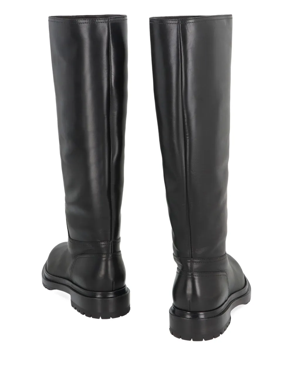 Sergio Rossi leather boots Black