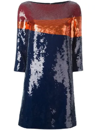 Tory Burch Sequin Embellished Dress Farfetch Tory Burch Sequin Embellished Dress
