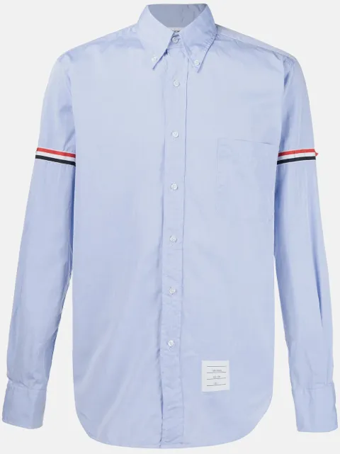 Thom Browne ストライプディテール シャツ