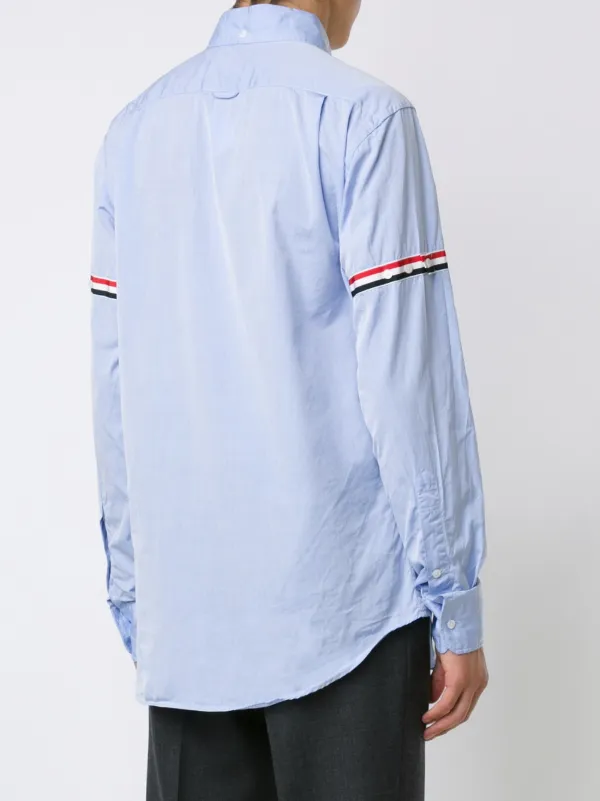 Thom Browne ストライプディテール シャツ 通販 - FARFETCH