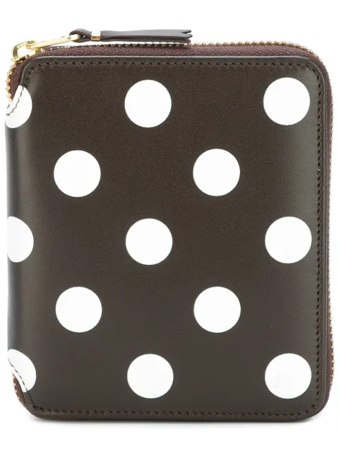 Comme Des Garçons Wallet polka dot wallet
