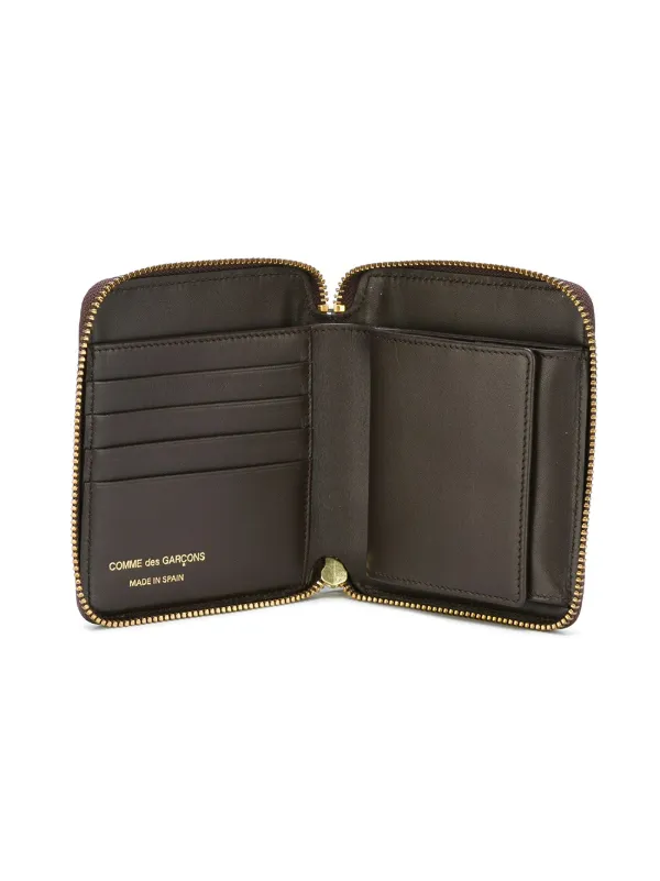 Comme Des Garçons Wallet ポルカドット柄 財布 | ブラウン | FARFETCH JP