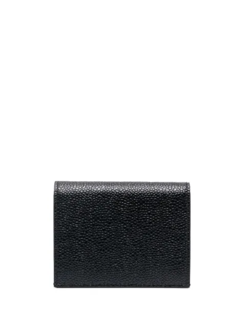 Thom Browne pebble-grain leather card holder