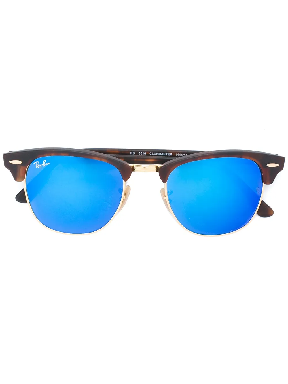 Ray-Ban Clubmaster サングラス - ブラウン Ray-Ban Clubmaster サングラス - ブラウン