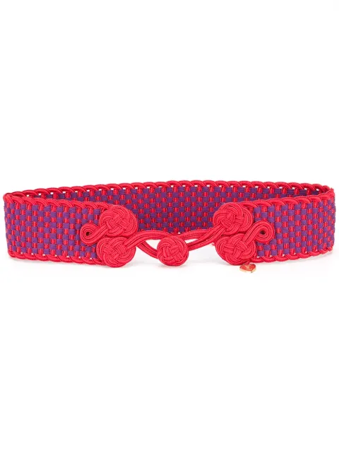 Saint Laurent Pre-Owned 1980's woven belt