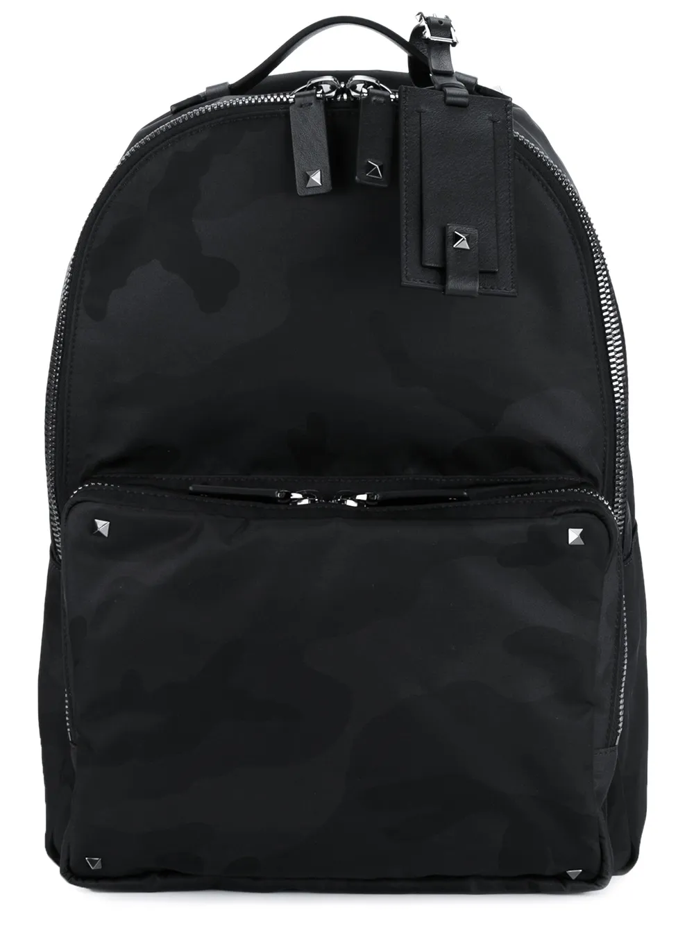 Valentino Garavani camouflage backpack Zwart