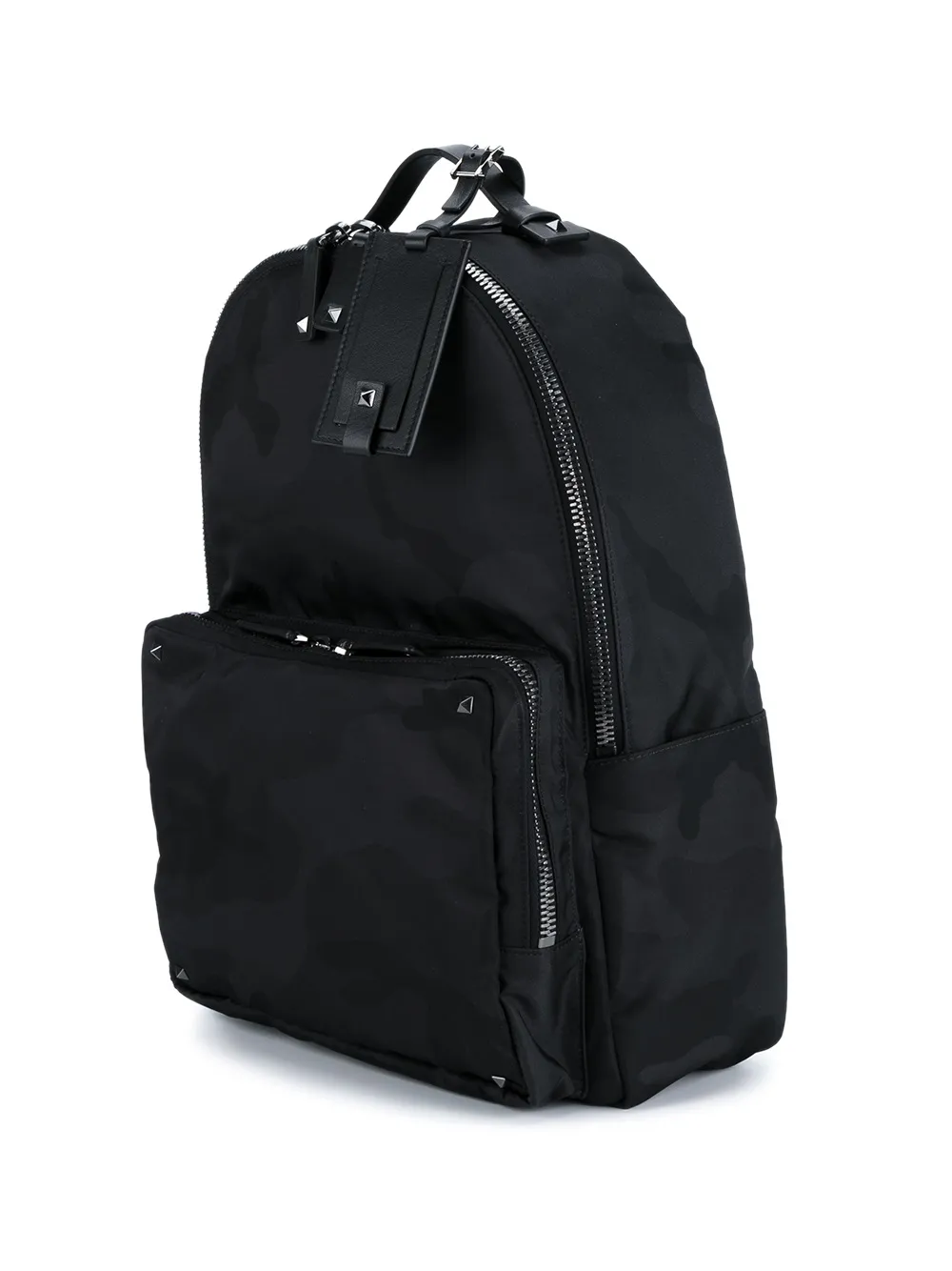 Valentino Garavani camouflage backpack Zwart