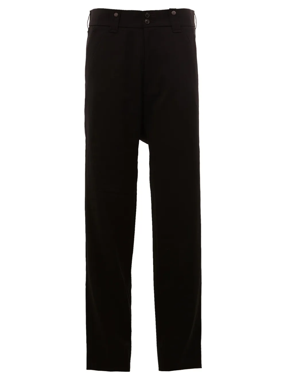 Aganovich straight trousers | negro | Image 1