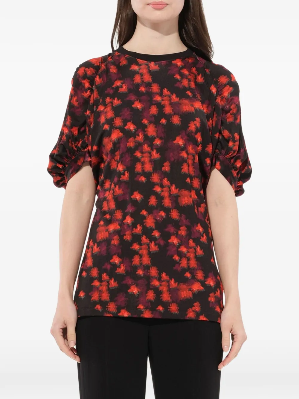Givenchy abstract print T-shirt - Nero