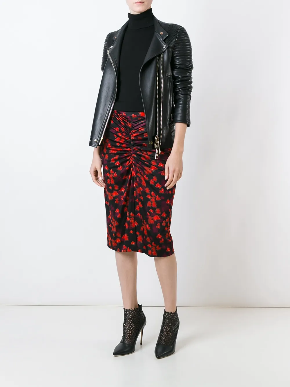 Givenchy shirt met abstracte print Rood