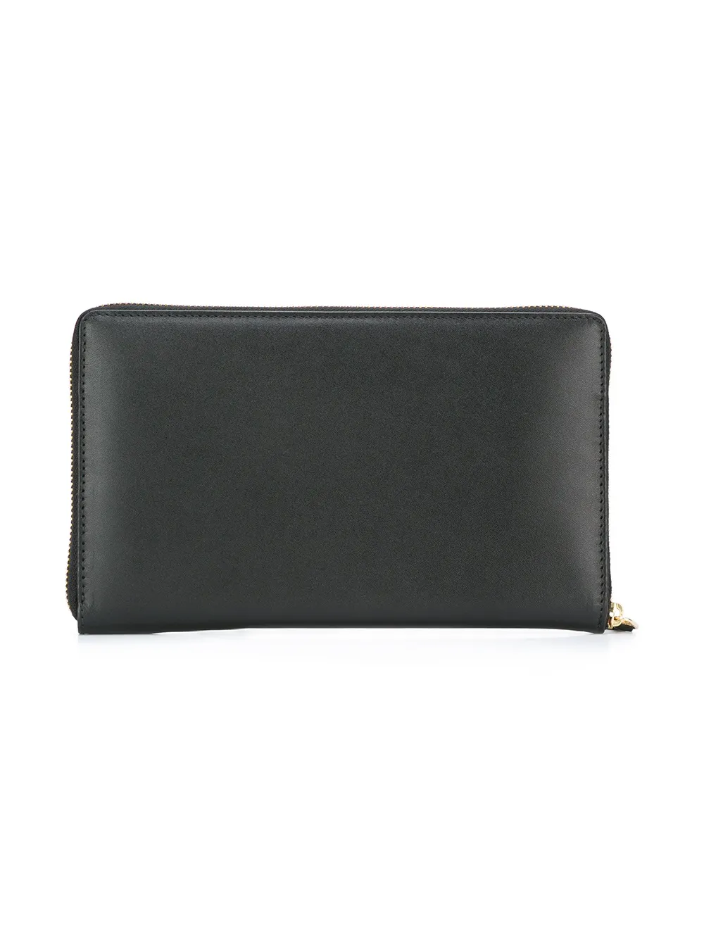  Comme Des Garçons Wallet 'classic Plain' Portemonnaie   Schwarz 