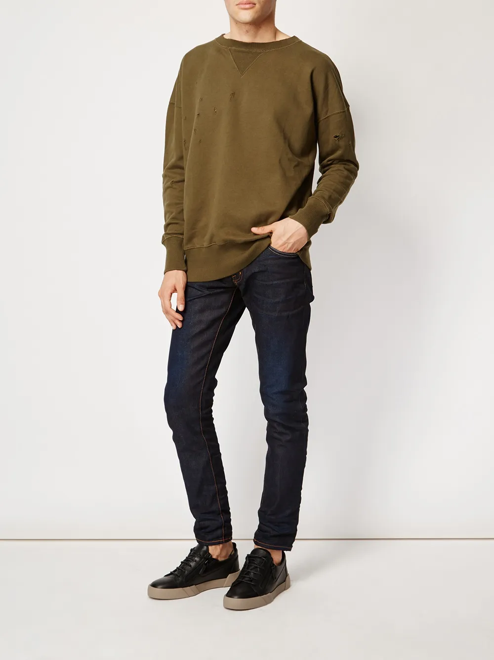 Mastercraft Union skinny jeans - Blauw