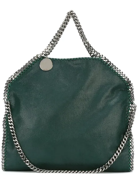 Stella Mccartney Mini Falabella Tote In Green