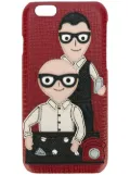 Dolce & Gabbana Designers patch iPhone 6 case - Red