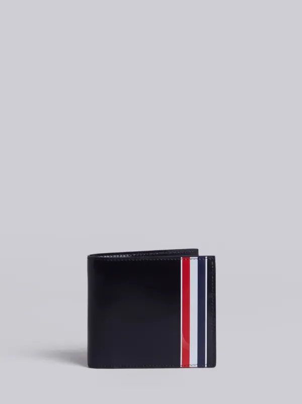 Billfold With Painted Red, White And Blue Stripe