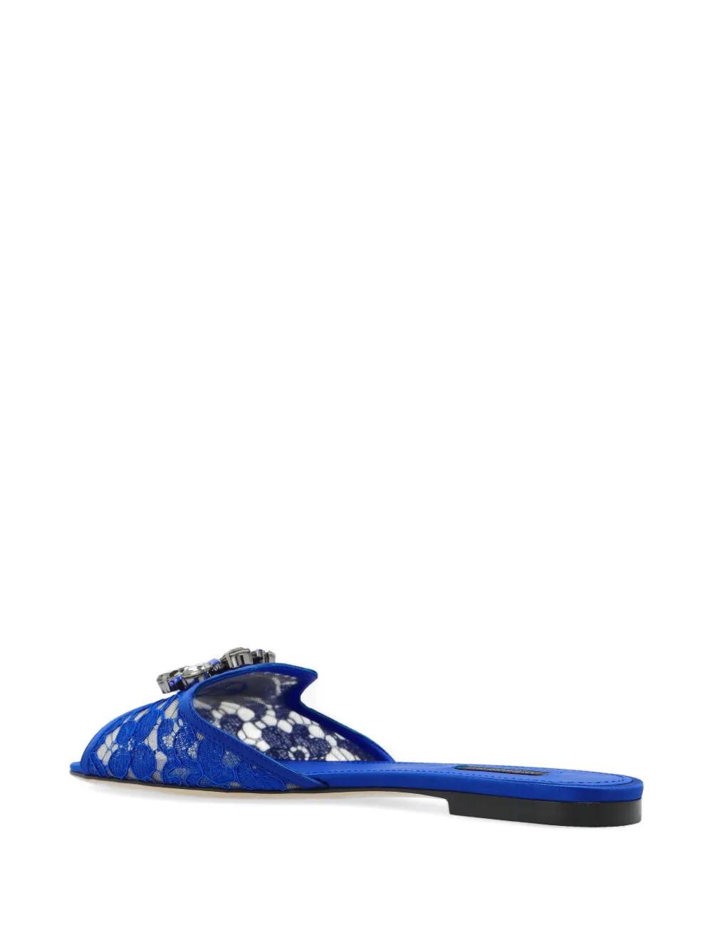 Dolce & Gabbana Bianca sandalen met broche Blauw