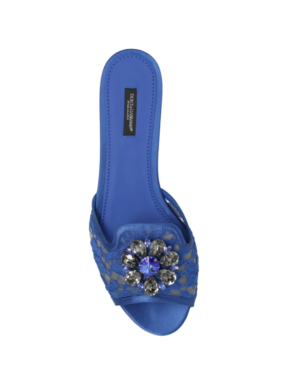 Dolce & Gabbana Bianca sandalen met broche Blauw