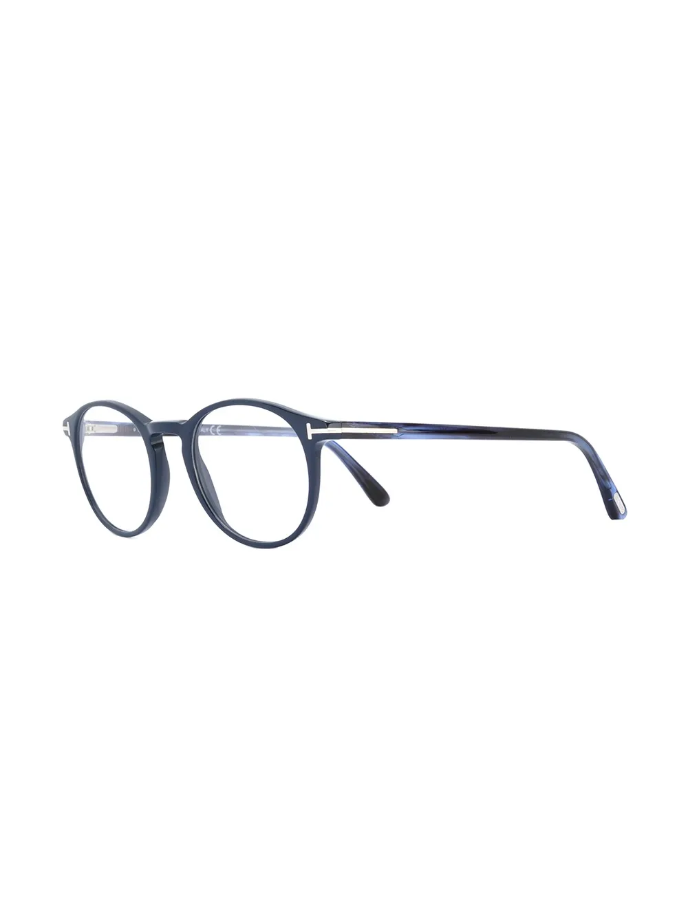 TOM FORD Eyewear round frame glasses - Blauw