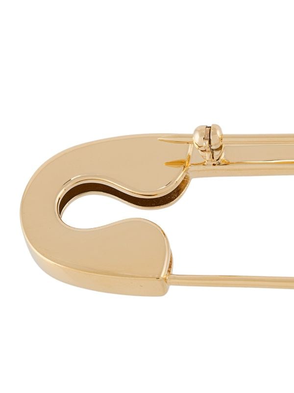 Three-Piece Louis Vuitton Brooch Set Button Safety Pin woman