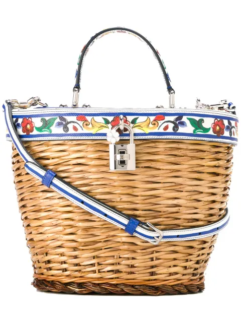 dolce and gabbana basket bag