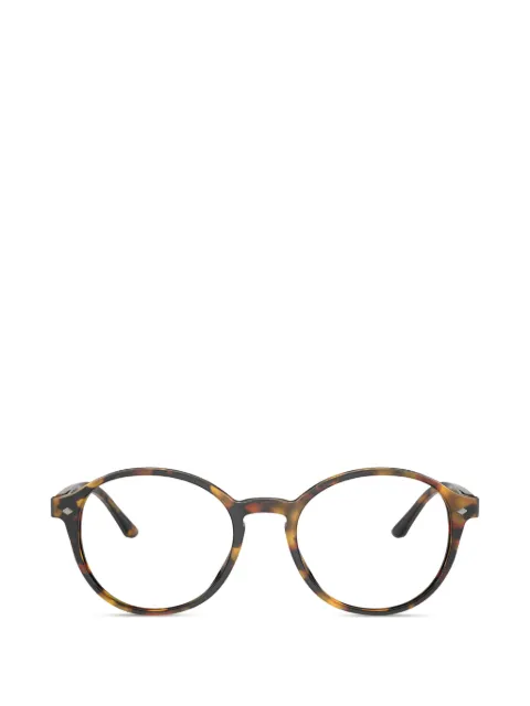 Giorgio Armani lunettes de vue à monture ronde