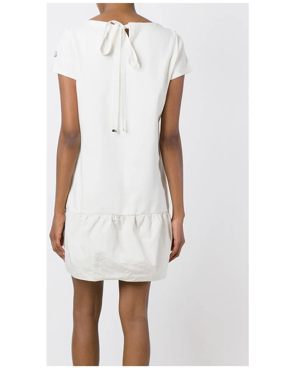 Moncler MONCLER classic T-shirt dress - Wit