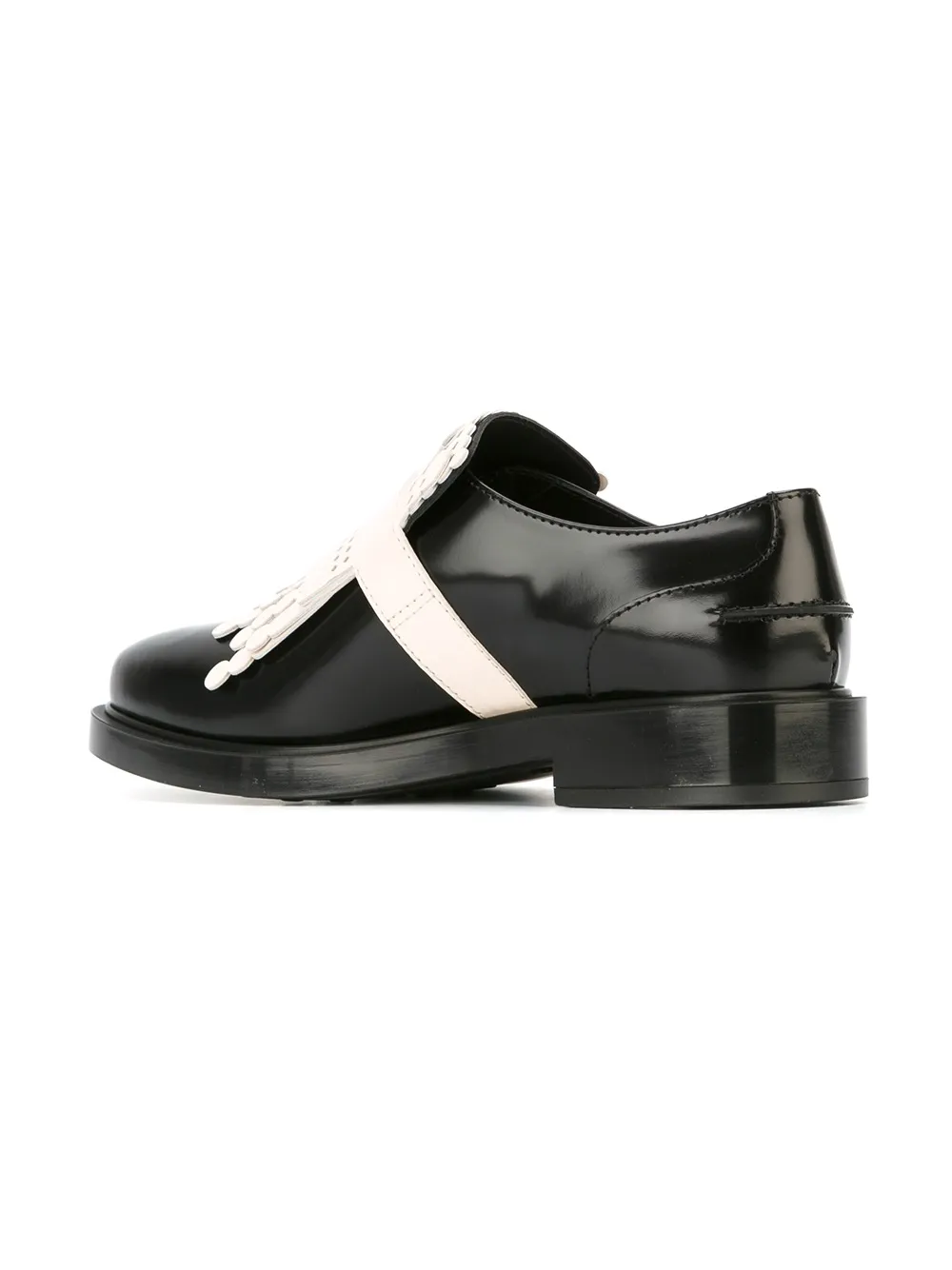 Tod's fringed loafers Zwart