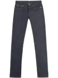 A.P.C. stitch detail slim-fit jeans - Blue