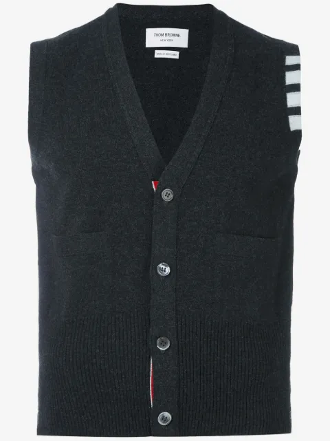 Thom Browne Cardigan ohne Ärmel aus Kaschmir