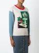 Olympia Le-Tan felt bathroom patch jumper
