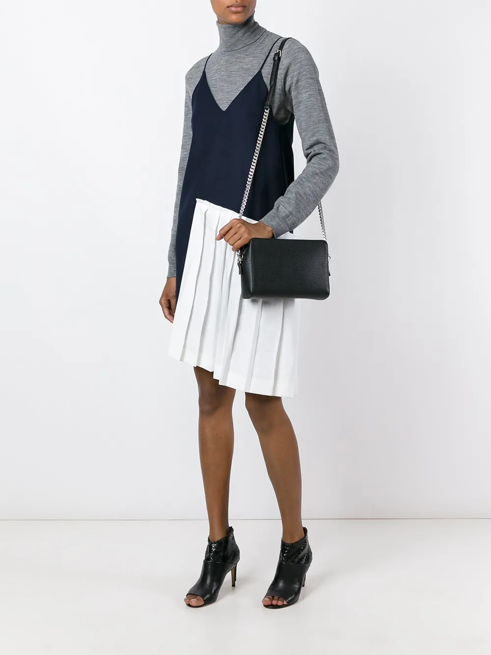 Maison Margiela chain strap shoulder bag Zwart