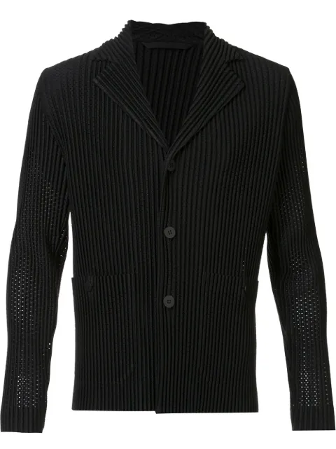 Homme Plissé Issey Miyake pleated blazer
