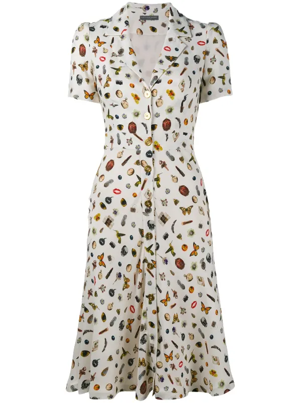 alexander mcqueen obsession dress