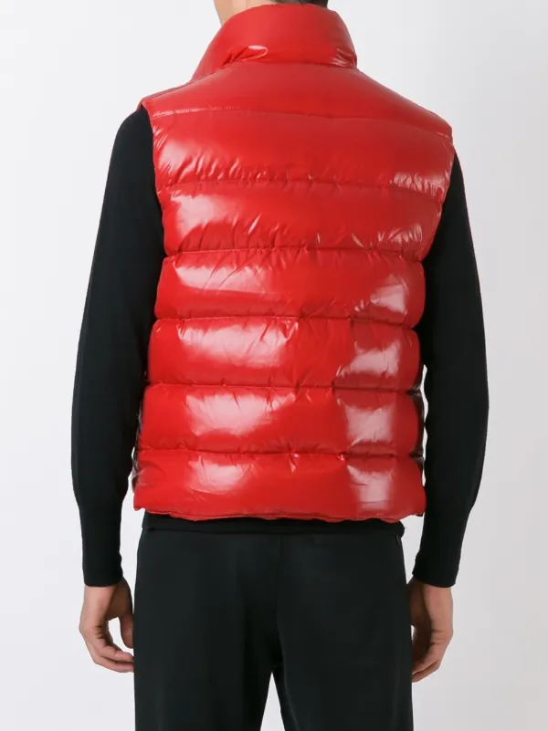 moncler tib gilet red