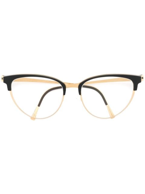 Lindberg Cat Eye Glasses - Farfetch