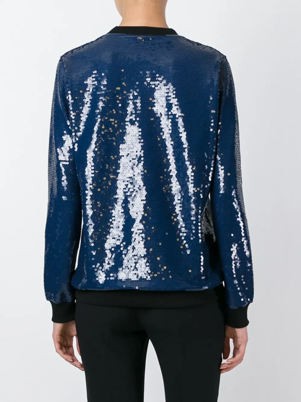 PUCCI sequin embellished sweatshirt Blauw
