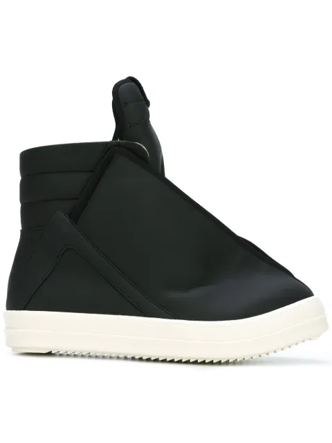 Rick Owens DRKSHDW long tongue slip-on hi-tops