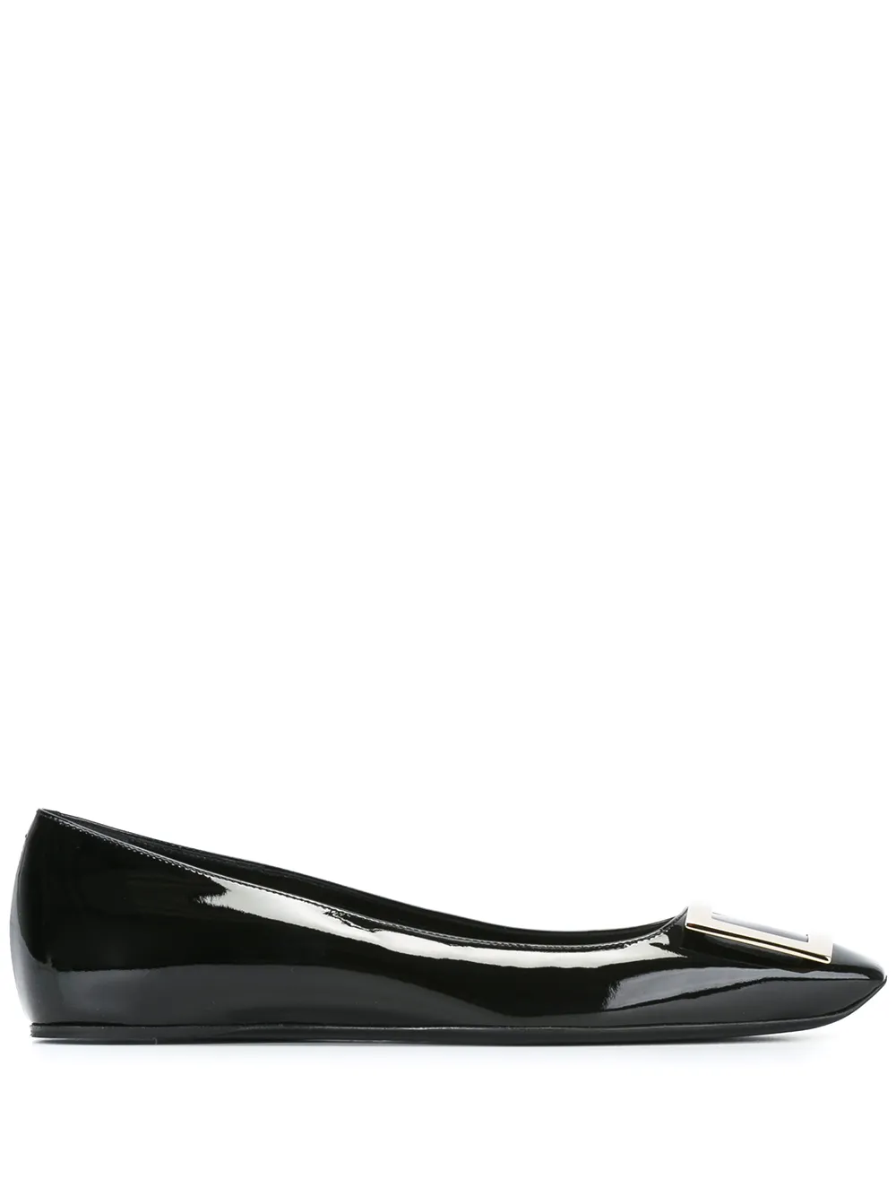 Roger Vivier ballerines à boucle | noir | Image 1