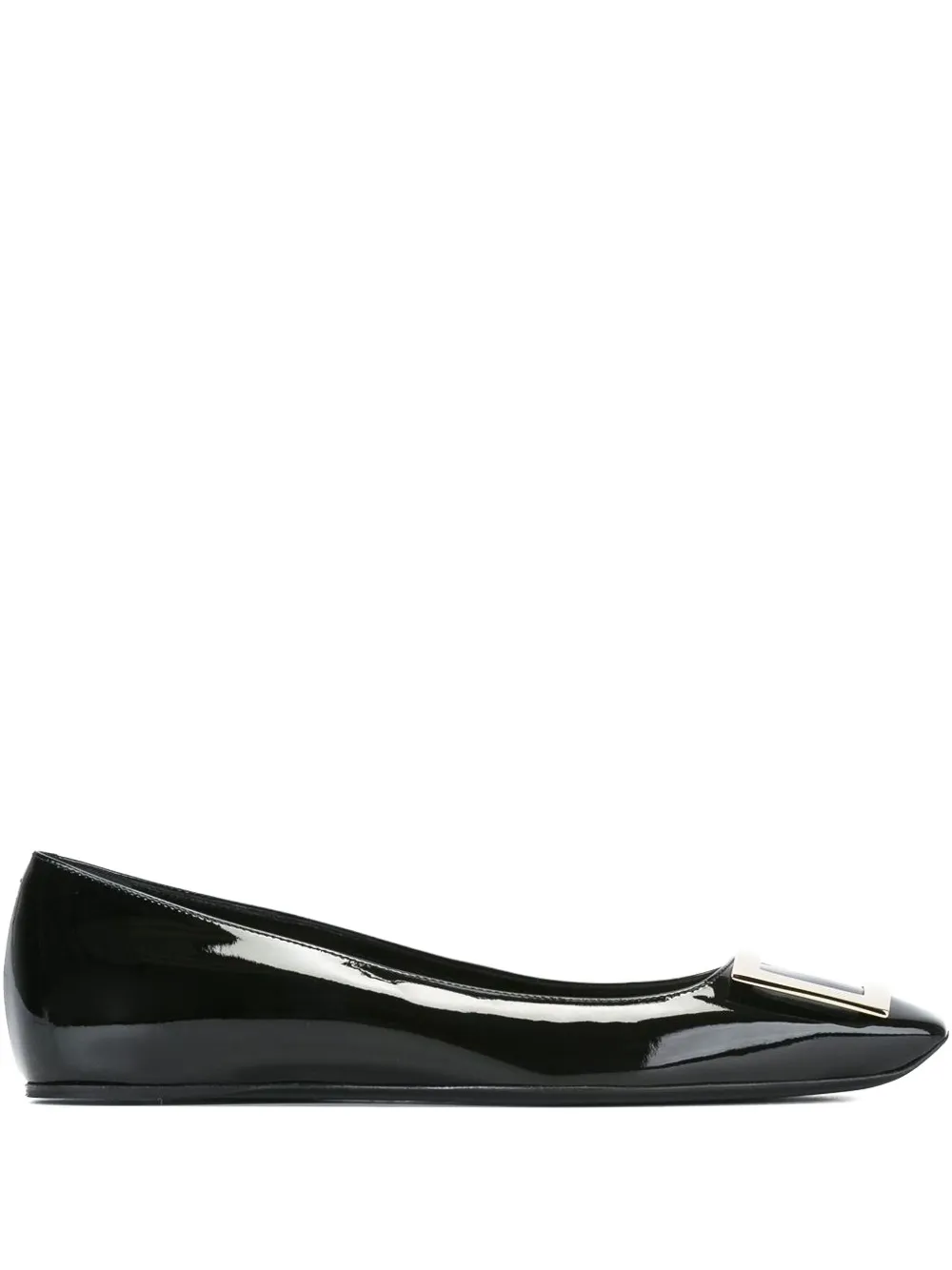 Roger Vivier ballerines à boucle | noir | Image 1