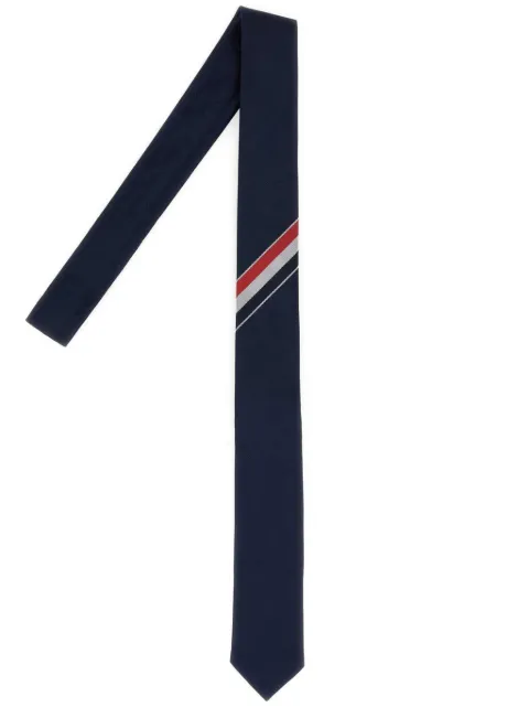 Thom Browne grosgrain stripe tie