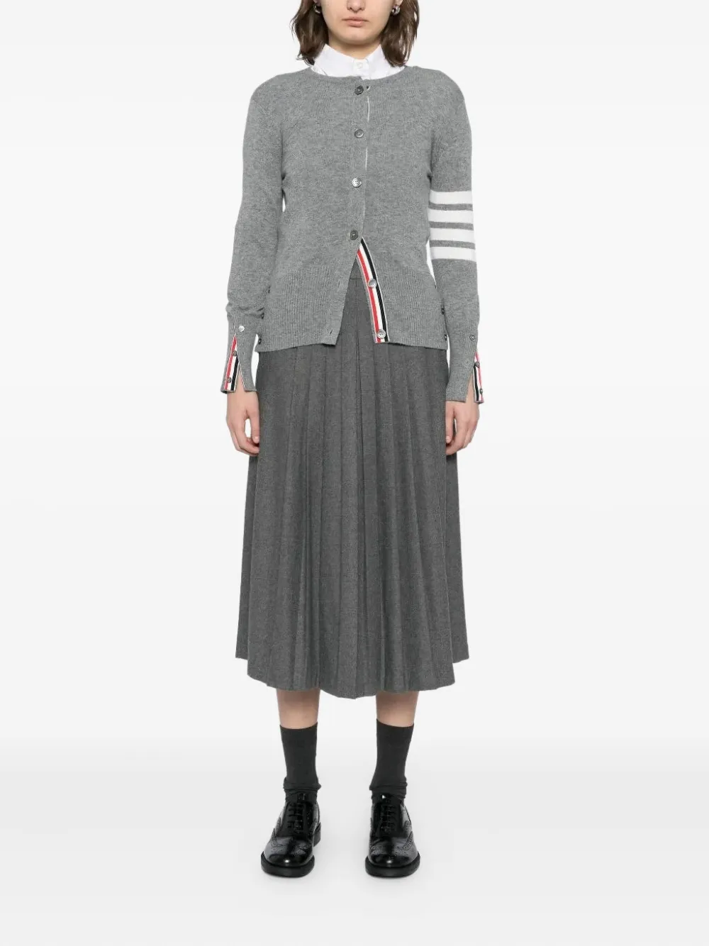 Thom Browne 4-bar stripe cardigan | Cárdigans | Image 2