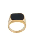 Nialaya Jewelry onyx cocktail ring - Gold