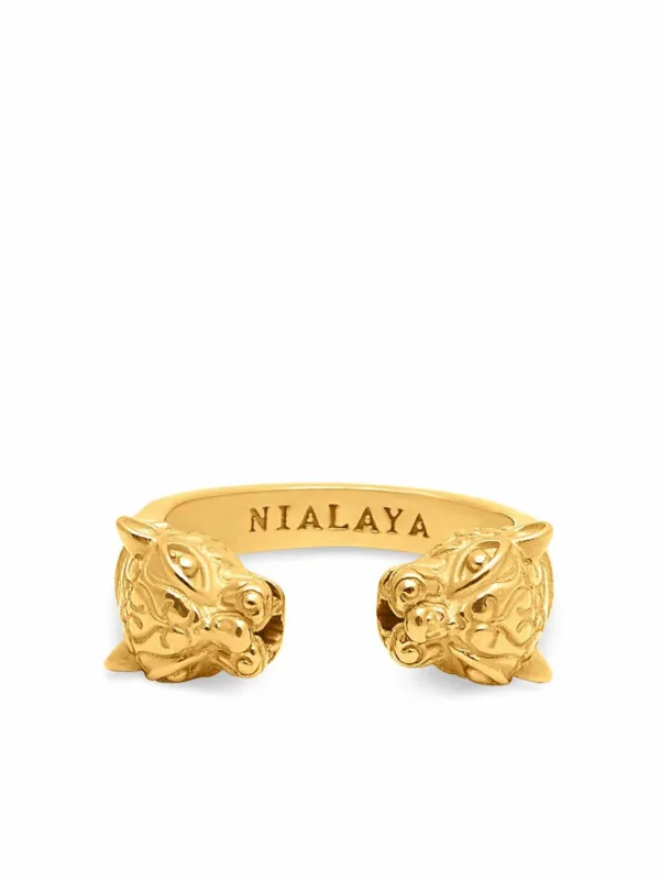 Nialaya Jewelry パンサーリング 通販 - FARFETCH Nialaya Jewelry パンサーリング 通販 - FARFETCH
