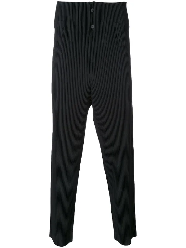 Homme Plissé Issey Miyake サルエル プリーツパンツ | ブラック